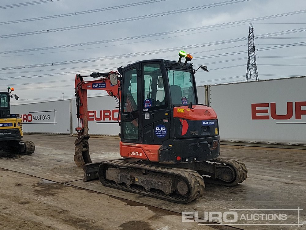 2021 Kubota U50-5 - Minikotró: 3 kép. 2021 Kubota U50-5 - Minikotró: 3 kép.