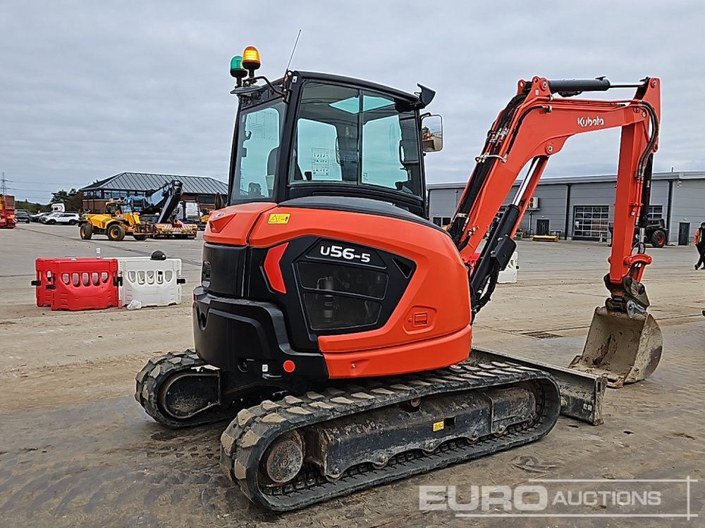 2021 Kubota U56-5 - Minikotró: 5 kép. 2021 Kubota U56-5 - Minikotró: 5 kép.