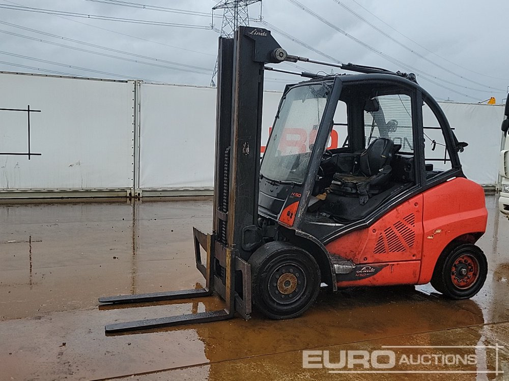 2021 Linde H50D-02 - Villás targonca: 1 kép. 2021 Linde H50D-02 - Villás targonca: 1 kép.