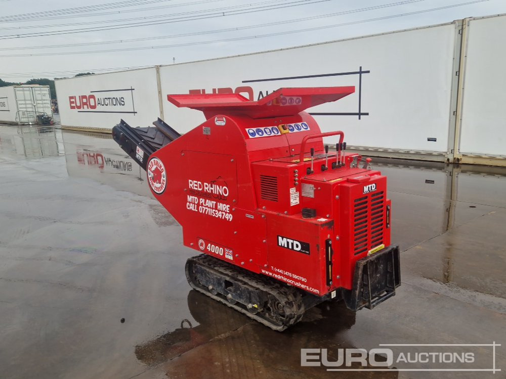 2021 Red Rhino 4000 - Törőgép: 3 kép. 2021 Red Rhino 4000 - Törőgép: 3 kép.