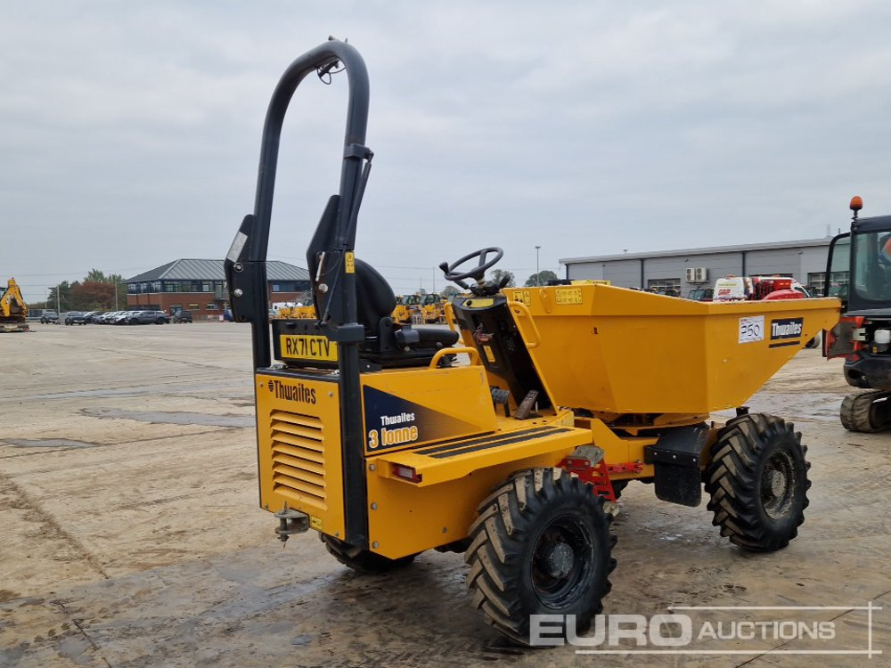 2021 Thwaites 3 Ton - Minidömper: 5 kép. 2021 Thwaites 3 Ton - Minidömper: 5 kép.