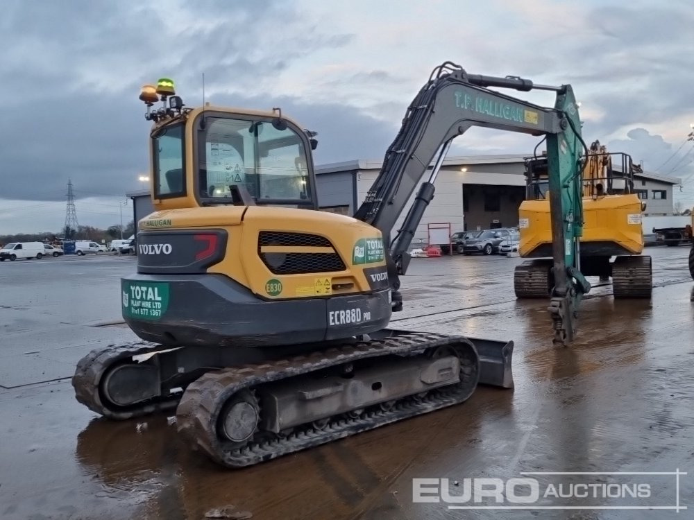 2021 Volvo ECR88D - Minikotró: 5 kép. 2021 Volvo ECR88D - Minikotró: 5 kép.