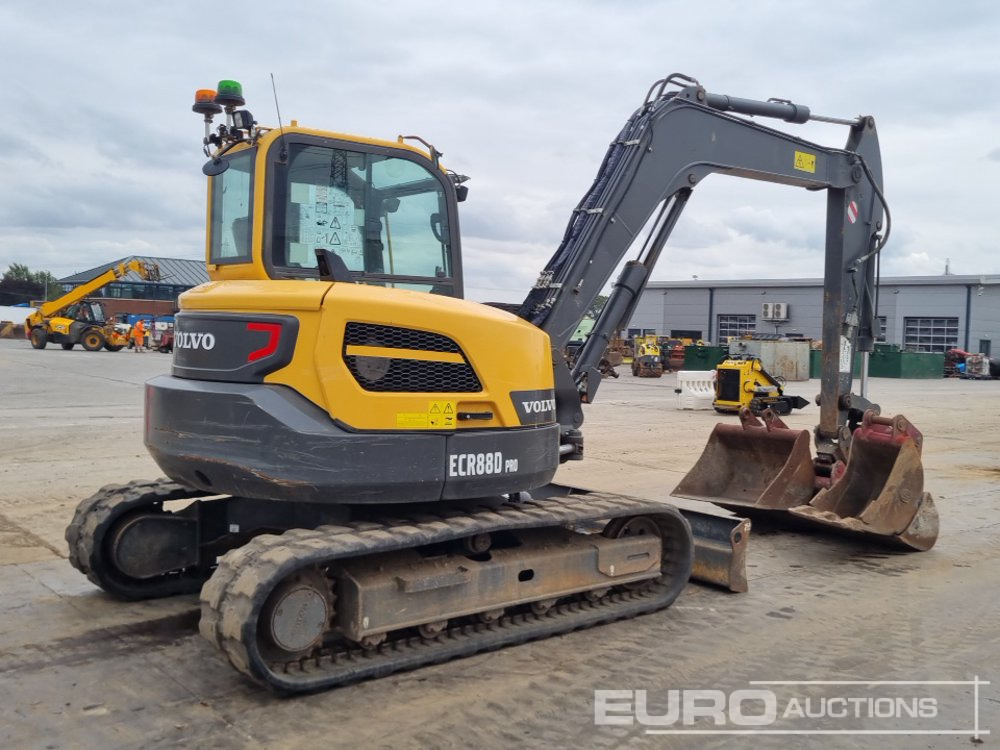 2021 Volvo ECR88D - Minikotró: 5 kép. 2021 Volvo ECR88D - Minikotró: 5 kép.