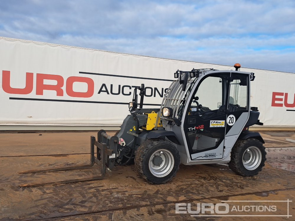 2021 Wacker Neuson TH412 - Teleszkópos rakodó: 1 kép. 2021 Wacker Neuson TH412 - Teleszkópos rakodó: 1 kép.