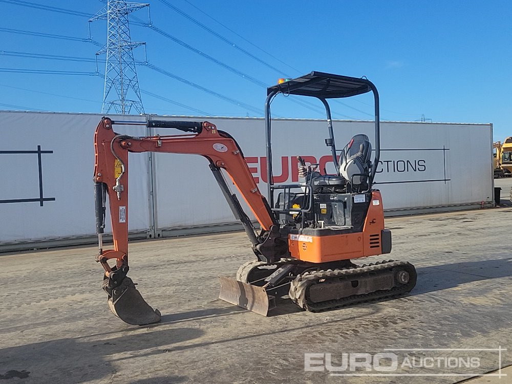 2022 Hitachi ZX19U-6 YLR - Minikotró: 1 kép. 2022 Hitachi ZX19U-6 YLR - Minikotró: 1 kép.