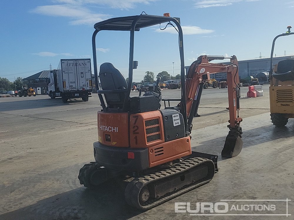 2022 Hitachi ZX19U-6 YLR - Minikotró: 5 kép. 2022 Hitachi ZX19U-6 YLR - Minikotró: 5 kép.