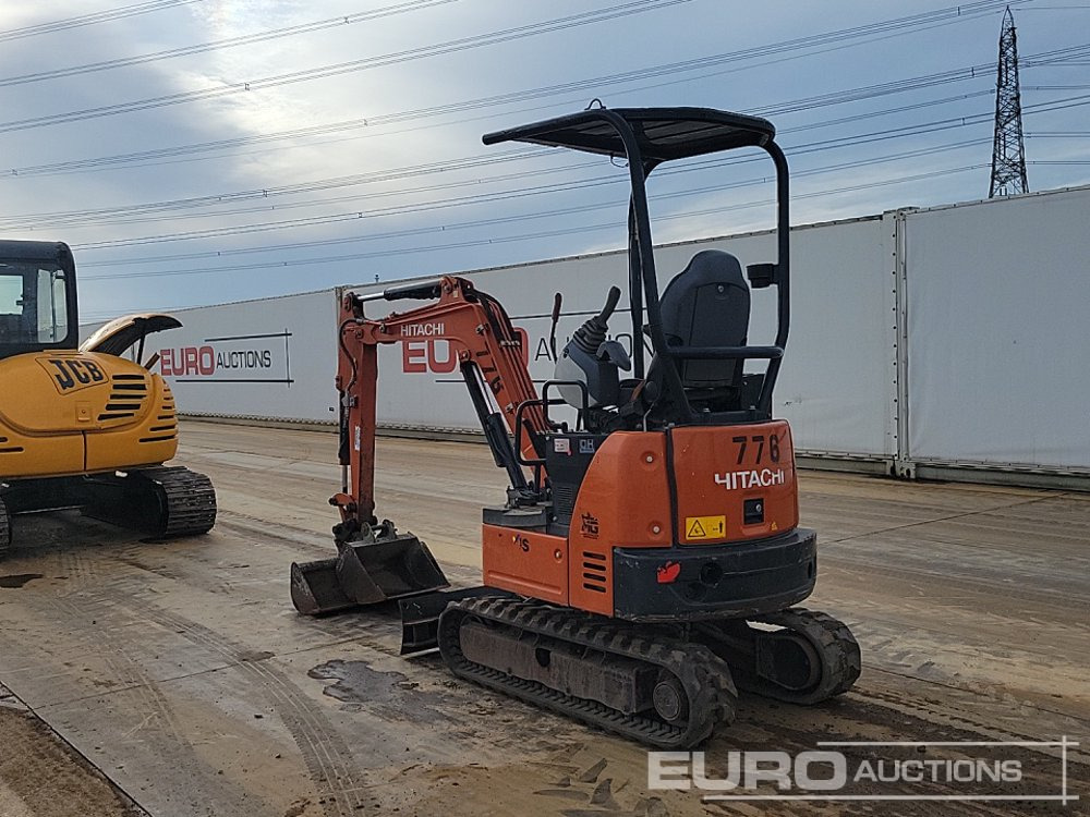 2022 Hitachi ZX19U-6 YLR - Minikotró: 3 kép. 2022 Hitachi ZX19U-6 YLR - Minikotró: 3 kép.