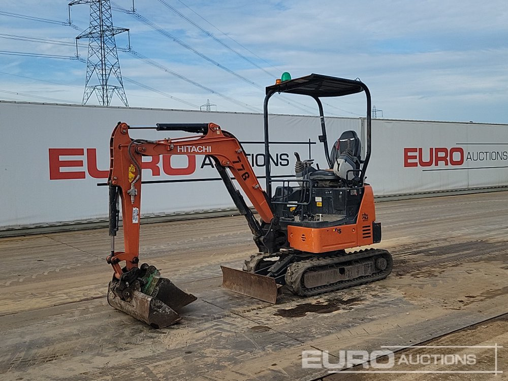 2022 Hitachi ZX19U-6 YLR - Minikotró: 1 kép. 2022 Hitachi ZX19U-6 YLR - Minikotró: 1 kép.