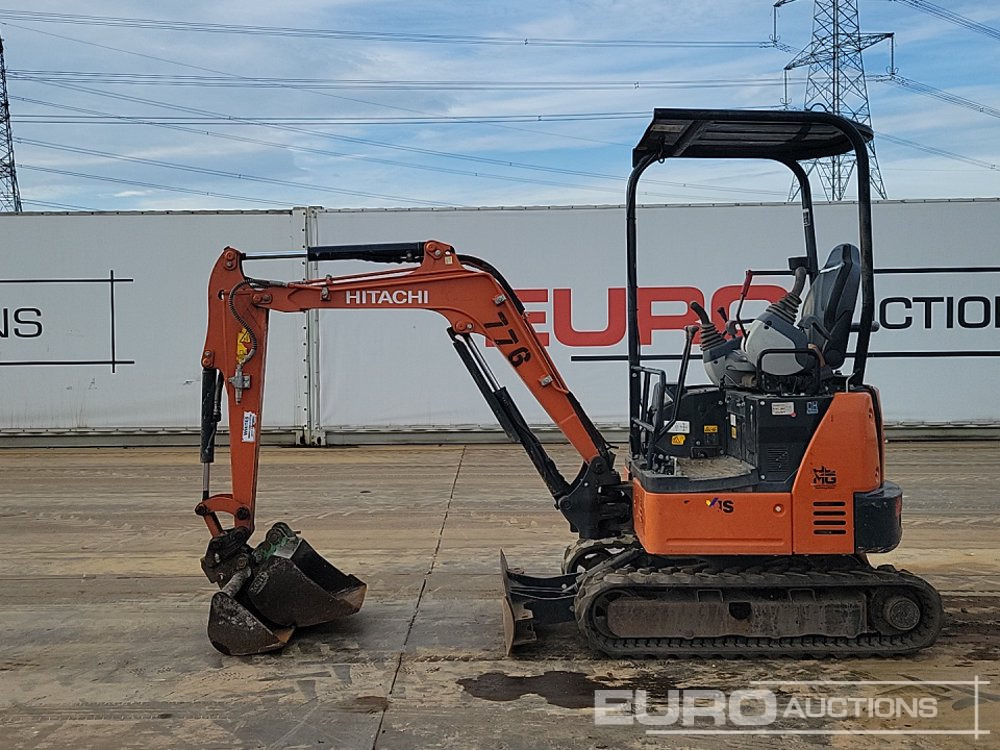 2022 Hitachi ZX19U-6 YLR - Minikotró: 2 kép. 2022 Hitachi ZX19U-6 YLR - Minikotró: 2 kép.