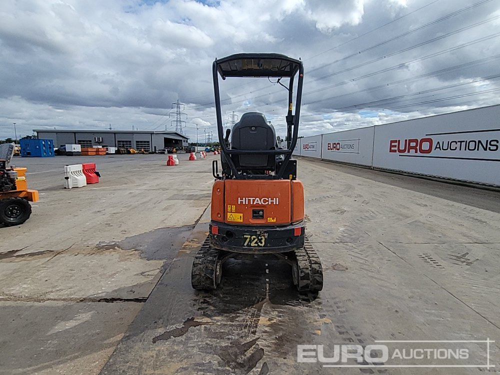 2022 Hitachi ZX19U-6 YLR - Minikotró: 4 kép. 2022 Hitachi ZX19U-6 YLR - Minikotró: 4 kép.