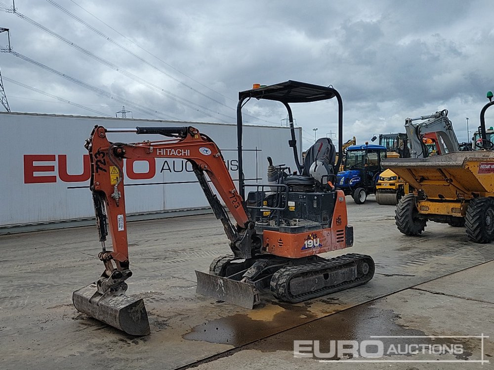 2022 Hitachi ZX19U-6 YLR - Minikotró: 1 kép. 2022 Hitachi ZX19U-6 YLR - Minikotró: 1 kép.