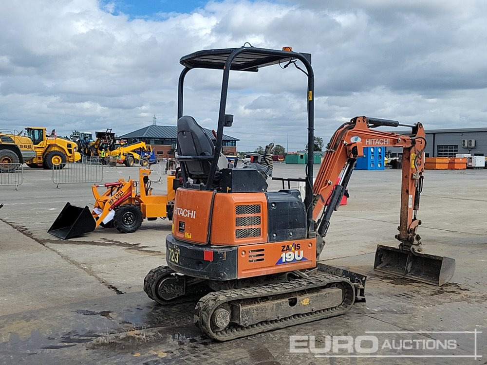 2022 Hitachi ZX19U-6 YLR - Minikotró: 5 kép. 2022 Hitachi ZX19U-6 YLR - Minikotró: 5 kép.