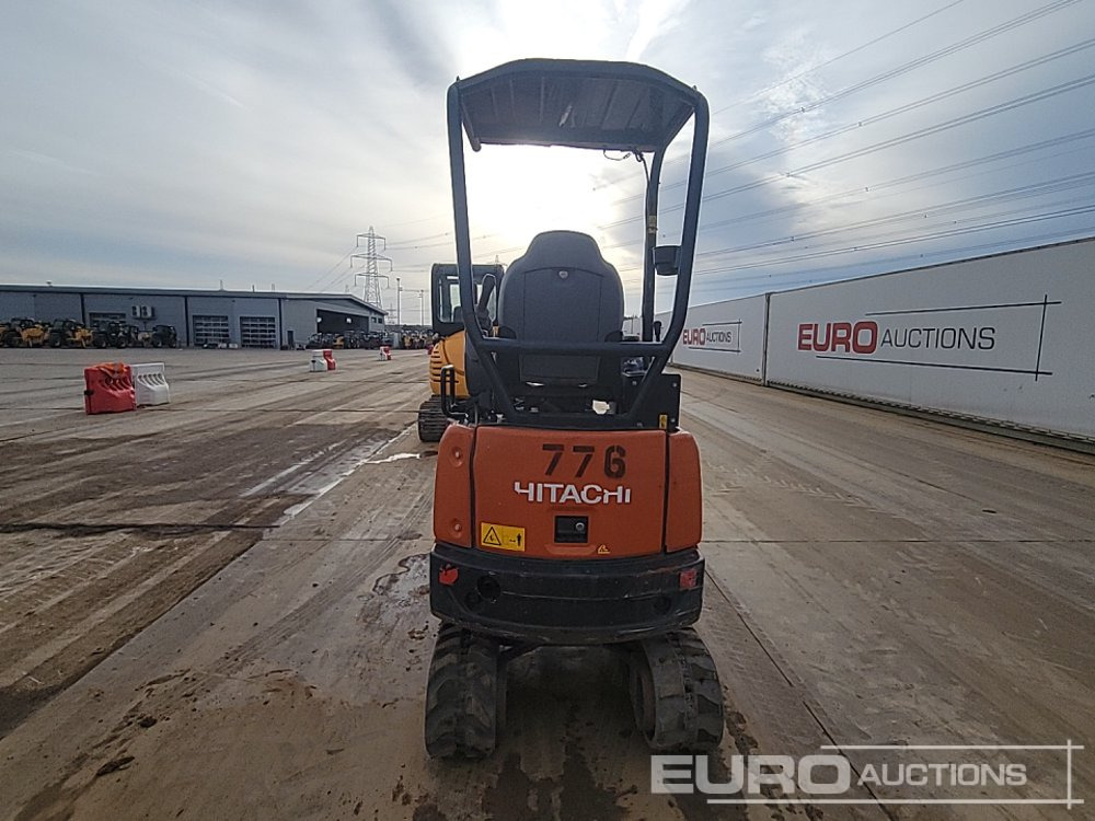 2022 Hitachi ZX19U-6 YLR - Minikotró: 4 kép. 2022 Hitachi ZX19U-6 YLR - Minikotró: 4 kép.