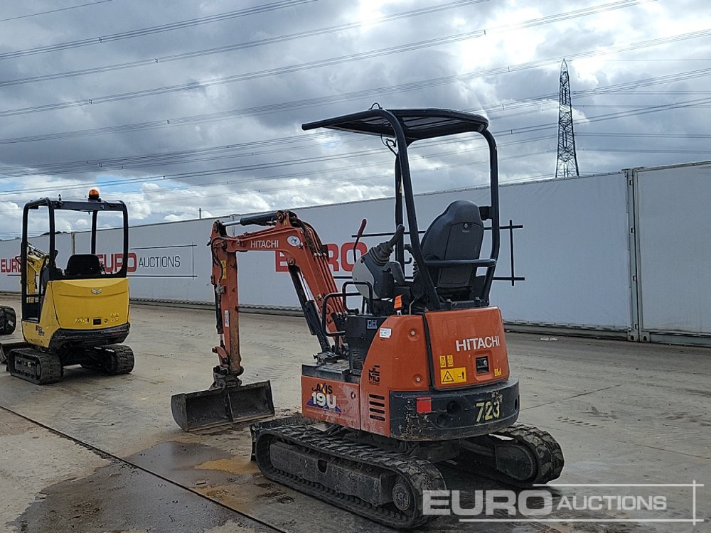 2022 Hitachi ZX19U-6 YLR - Minikotró: 3 kép. 2022 Hitachi ZX19U-6 YLR - Minikotró: 3 kép.