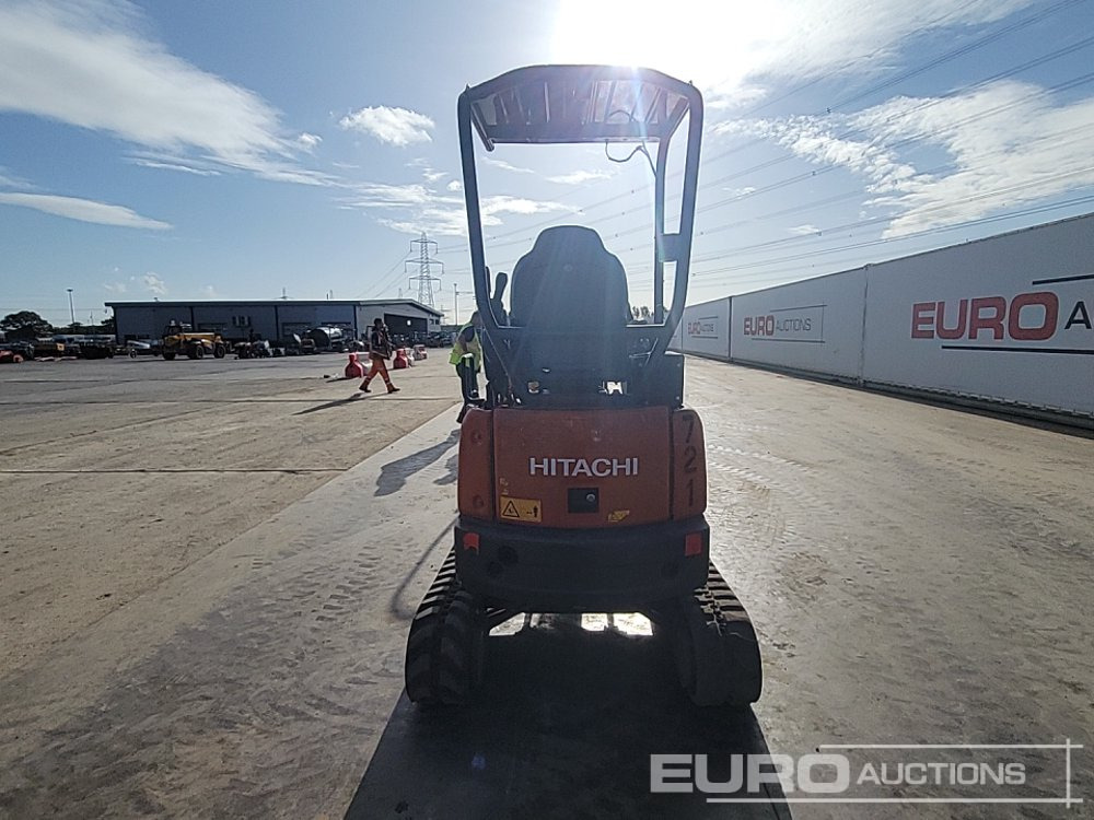 2022 Hitachi ZX19U-6 YLR - Minikotró: 4 kép. 2022 Hitachi ZX19U-6 YLR - Minikotró: 4 kép.