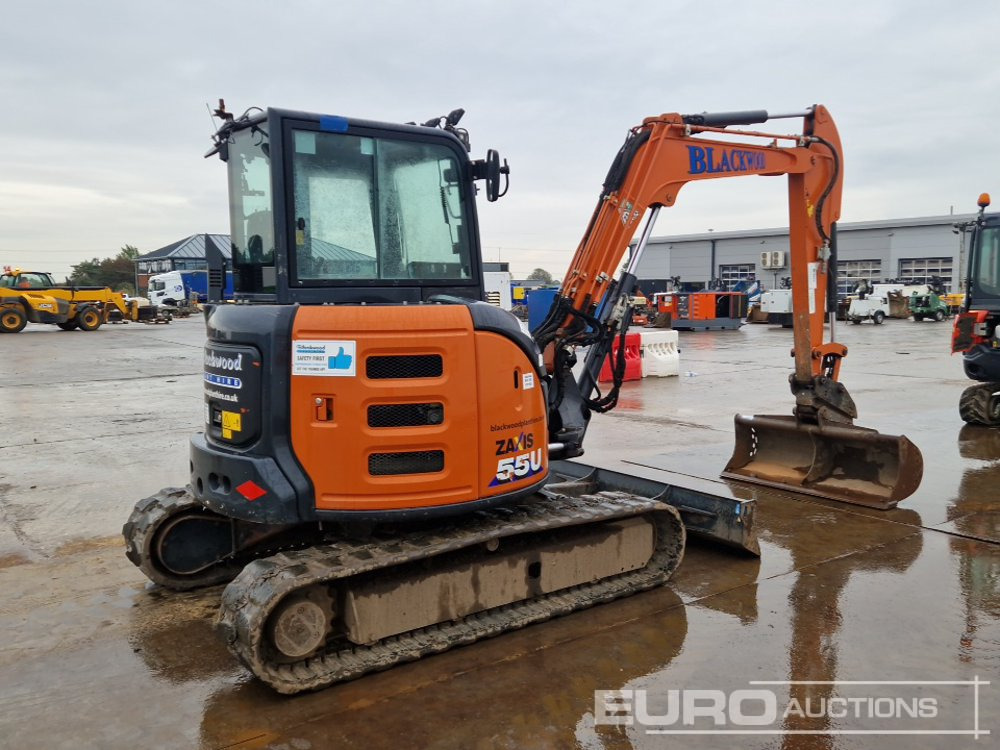 2022 Hitachi ZX55U-6 CLR - Minikotró: 5 kép. 2022 Hitachi ZX55U-6 CLR - Minikotró: 5 kép.