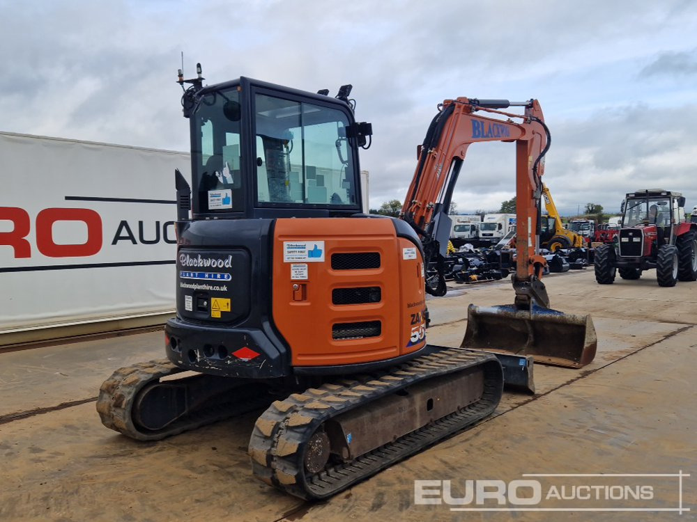 2022 Hitachi ZX55U-6 CLR - Minikotró: 5 kép. 2022 Hitachi ZX55U-6 CLR - Minikotró: 5 kép.