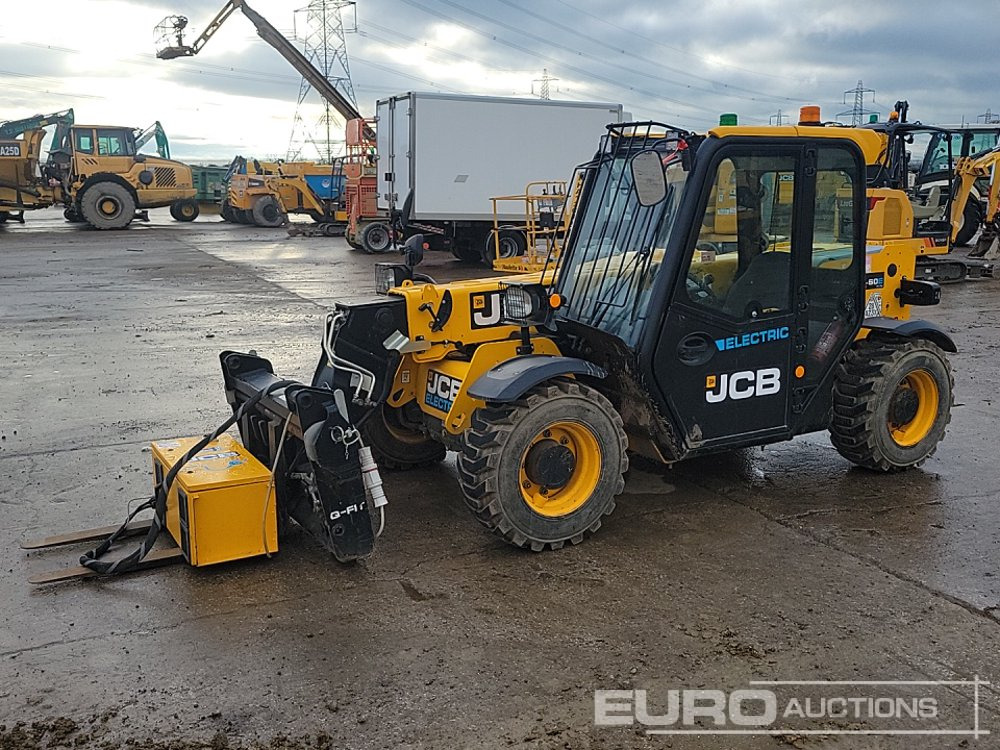 2022 JCB 525-60E Hi Viz Electric - Teleszkópos rakodó: 1 kép. 2022 JCB 525-60E Hi Viz Electric - Teleszkópos rakodó: 1 kép.