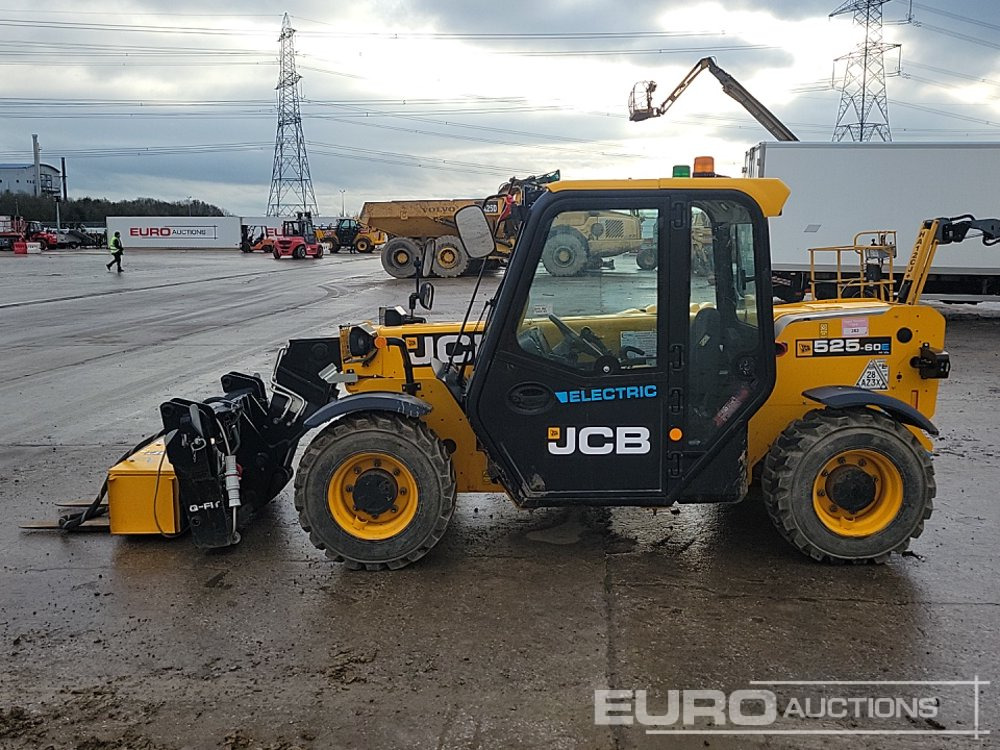 2022 JCB 525-60E Hi Viz Electric - Teleszkópos rakodó: 2 kép. 2022 JCB 525-60E Hi Viz Electric - Teleszkópos rakodó: 2 kép.