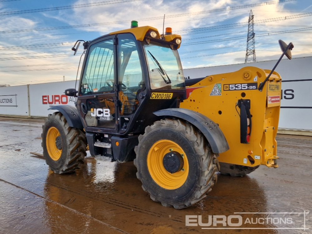 2022 JCB 535-95 - Teleszkópos rakodó: 3 kép. 2022 JCB 535-95 - Teleszkópos rakodó: 3 kép.