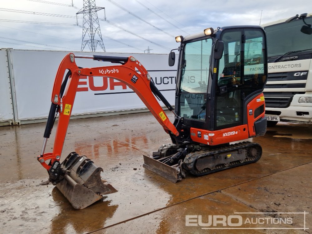 2022 Kubota KX019-4 - Minikotró: 1 kép. 2022 Kubota KX019-4 - Minikotró: 1 kép.