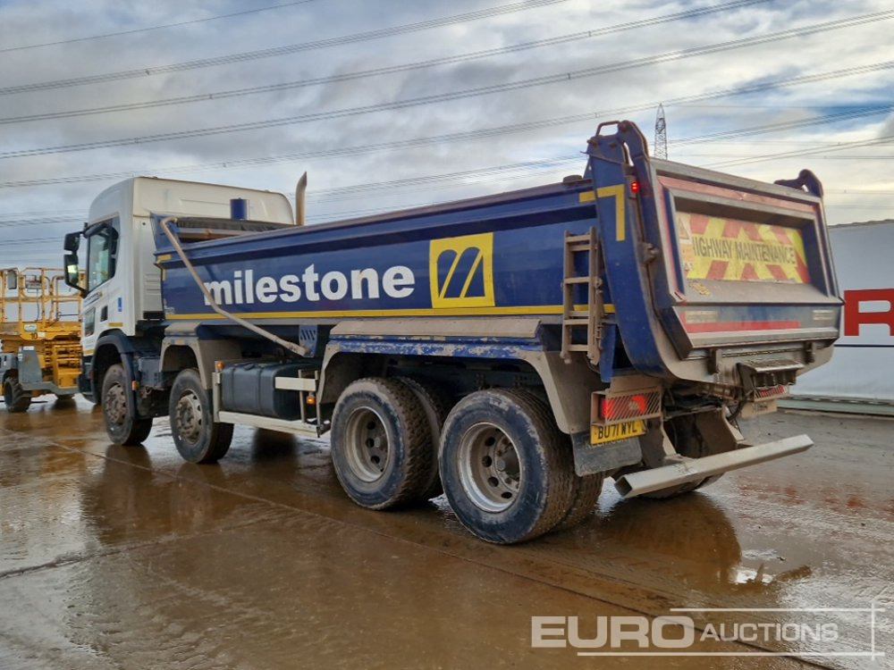 2022 Scania P410XT - Billenőplatós teherautó: 3 kép. 2022 Scania P410XT - Billenőplatós teherautó: 3 kép.