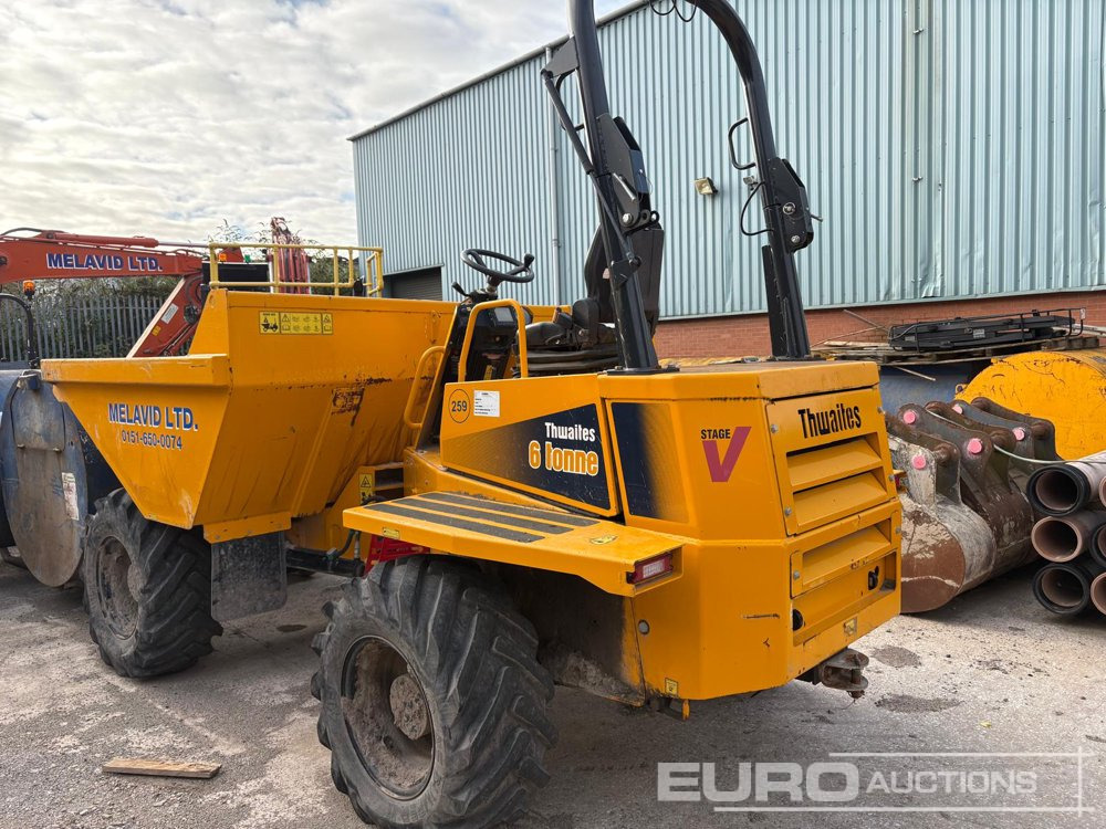 2022 Thwaites 6 Ton - Minidömper: 3 kép. 2022 Thwaites 6 Ton - Minidömper: 3 kép.