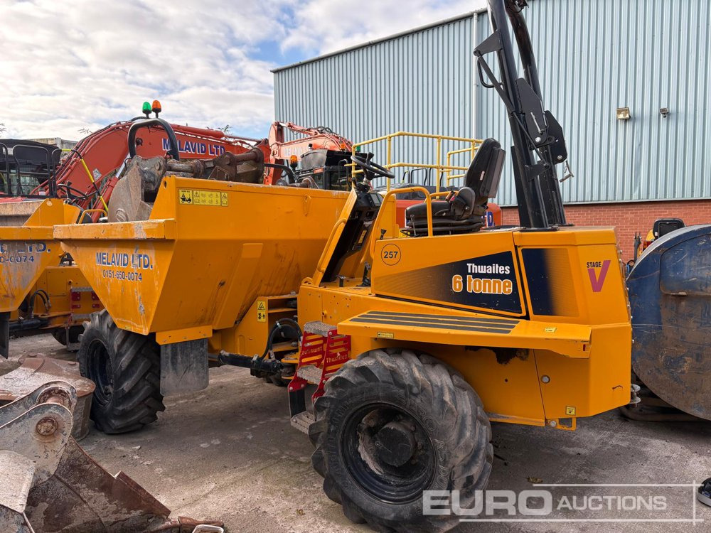 2022 Thwaites 6 Ton - Minidömper: 3 kép. 2022 Thwaites 6 Ton - Minidömper: 3 kép.