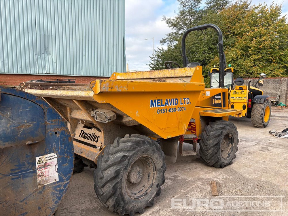 2022 Thwaites 6 Ton - Minidömper: 4 kép. 2022 Thwaites 6 Ton - Minidömper: 4 kép.