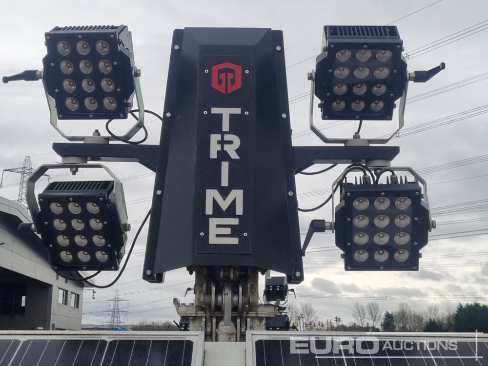 Világító állvány 2022 Trime X-Solar Single Axle Solar Powered LED Lighting Tower: 14 kép. Világító állvány 2022 Trime X-Solar Single Axle Solar Powered LED Lighting Tower: 14 kép.