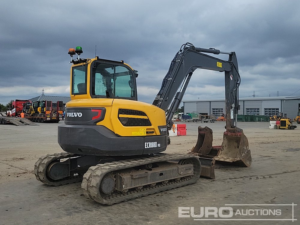 2022 Volvo ECR88D - Minikotró: 5 kép. 2022 Volvo ECR88D - Minikotró: 5 kép.