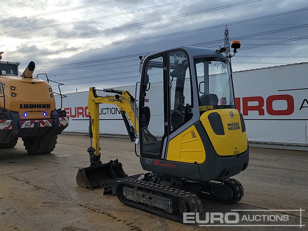 2022 Wacker Neuson ET18 - Minikotró: 3 kép. 2022 Wacker Neuson ET18 - Minikotró: 3 kép.