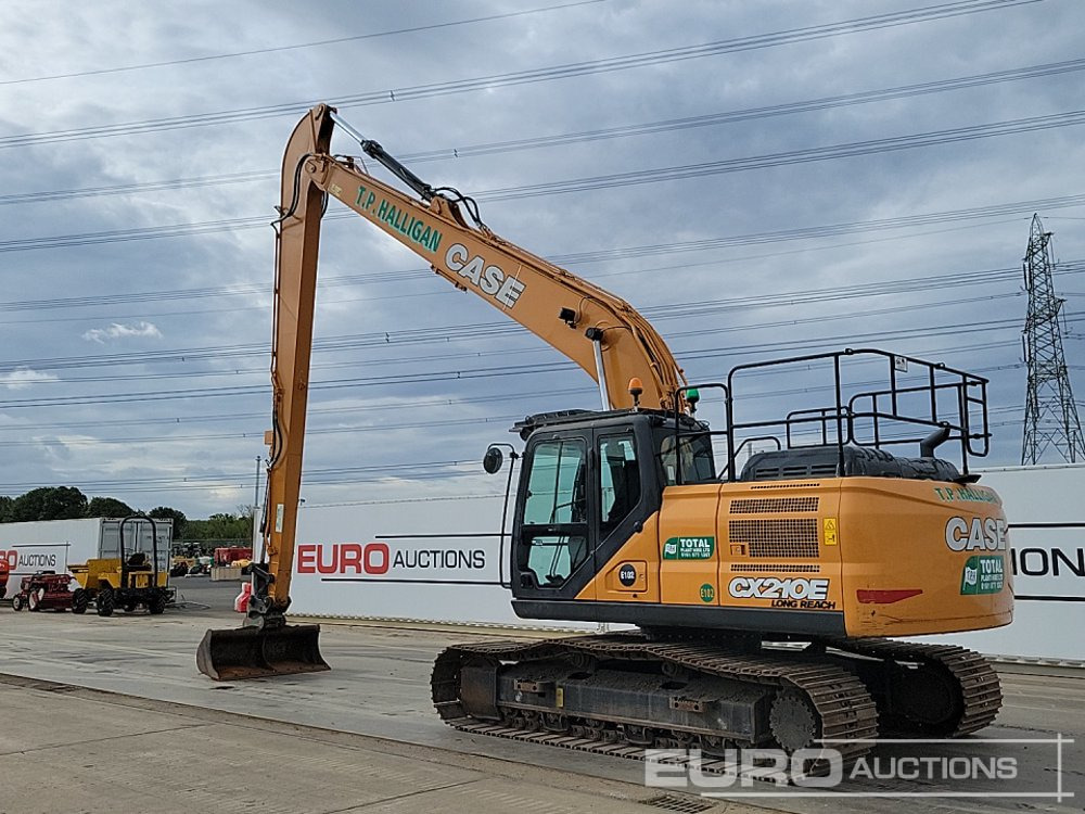 2023 Case CX210E - Lánctalpas kotró: 3 kép. 2023 Case CX210E - Lánctalpas kotró: 3 kép.