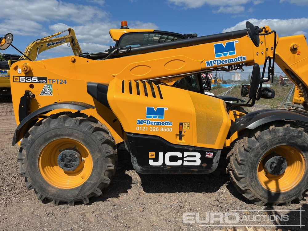 2023 JCB 535-95 - Teleszkópos rakodó: 4 kép. 2023 JCB 535-95 - Teleszkópos rakodó: 4 kép.