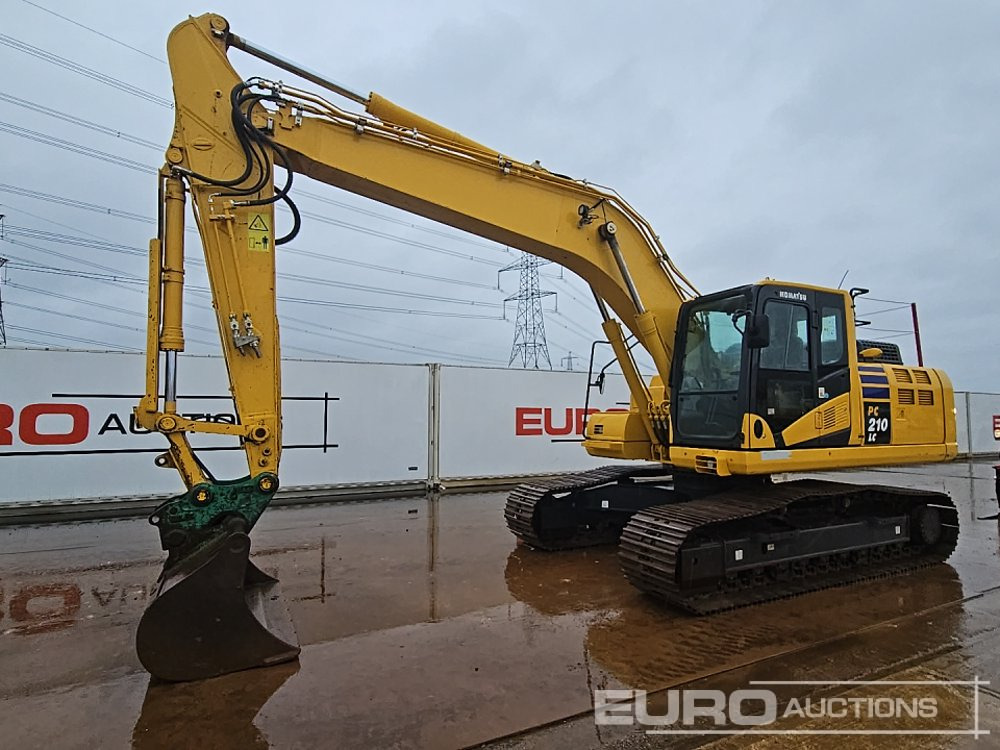 2023 Komatsu PC210LC-11E0 - Lánctalpas kotró: 1 kép. 2023 Komatsu PC210LC-11E0 - Lánctalpas kotró: 1 kép.