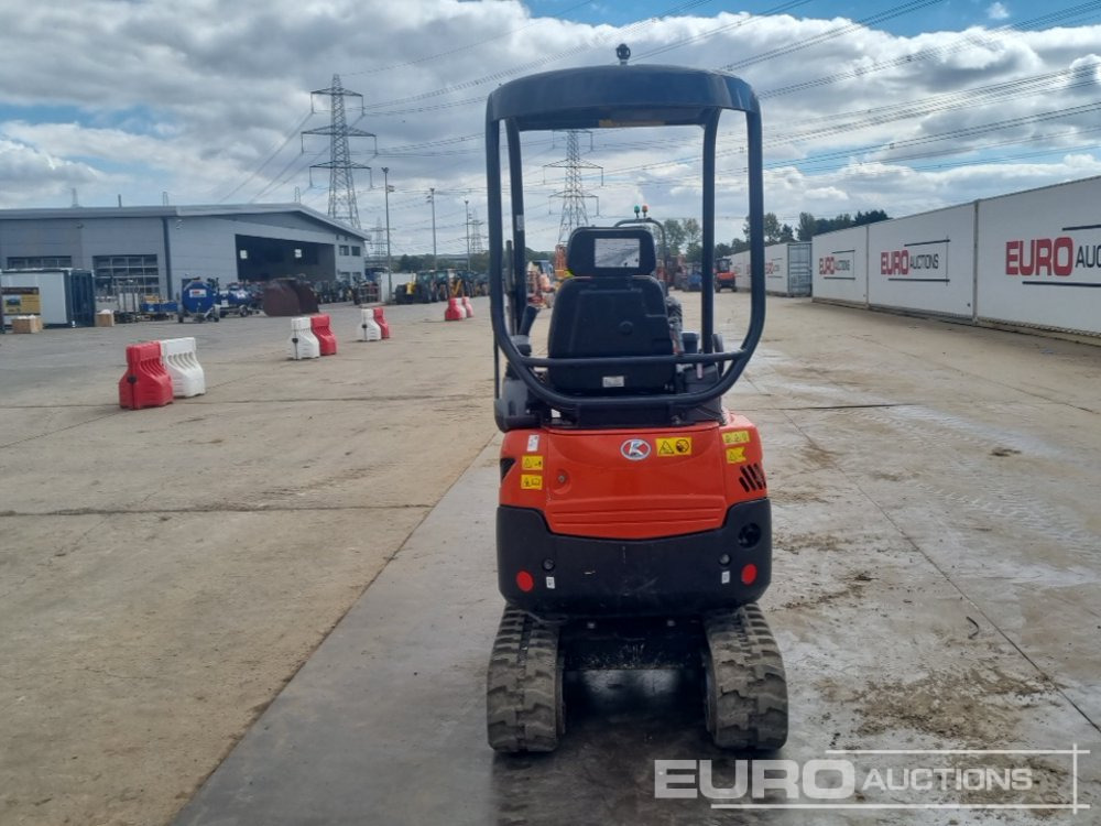 2023 Kubota U17-3A - Minikotró: 4 kép. 2023 Kubota U17-3A - Minikotró: 4 kép.