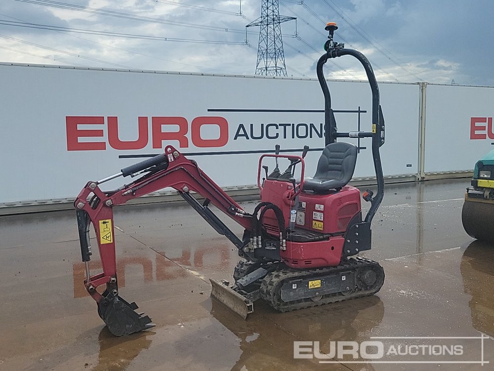 2023 Yanmar SV08-1C - Minikotró: 1 kép. 2023 Yanmar SV08-1C - Minikotró: 1 kép.