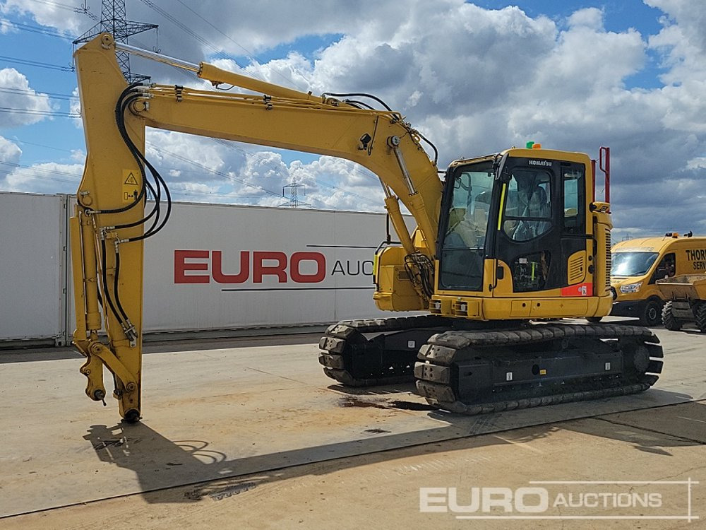 2024 Komatsu PC138US-11E0 - Lánctalpas kotró: 1 kép. 2024 Komatsu PC138US-11E0 - Lánctalpas kotró: 1 kép.