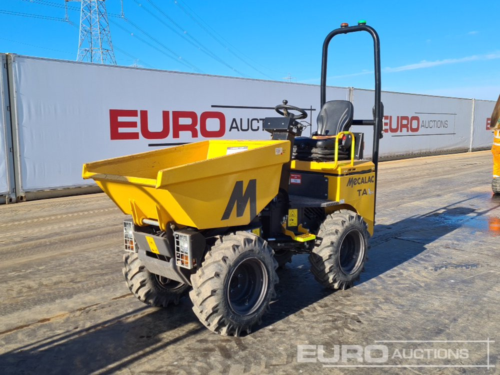 2024 Mecalac TA1EH - Minidömper: 1 kép. 2024 Mecalac TA1EH - Minidömper: 1 kép.