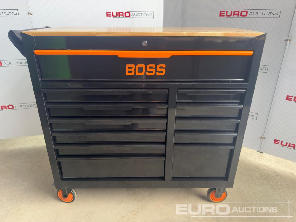 2025 Boss Wheeled Tool Trolley, 523pcs Tool Kit, Worktop (Black) - Garázs felszerelés: 2 kép. 2025 Boss Wheeled Tool Trolley, 523pcs Tool Kit, Worktop (Black) - Garázs felszerelés: 2 kép.