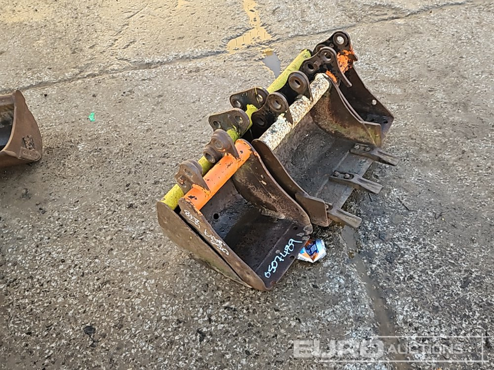 Kanál 36" Ditching, 18", 12", 6" Digging Bucket 30mm Pin to suit Mini Excavator: 7 kép.