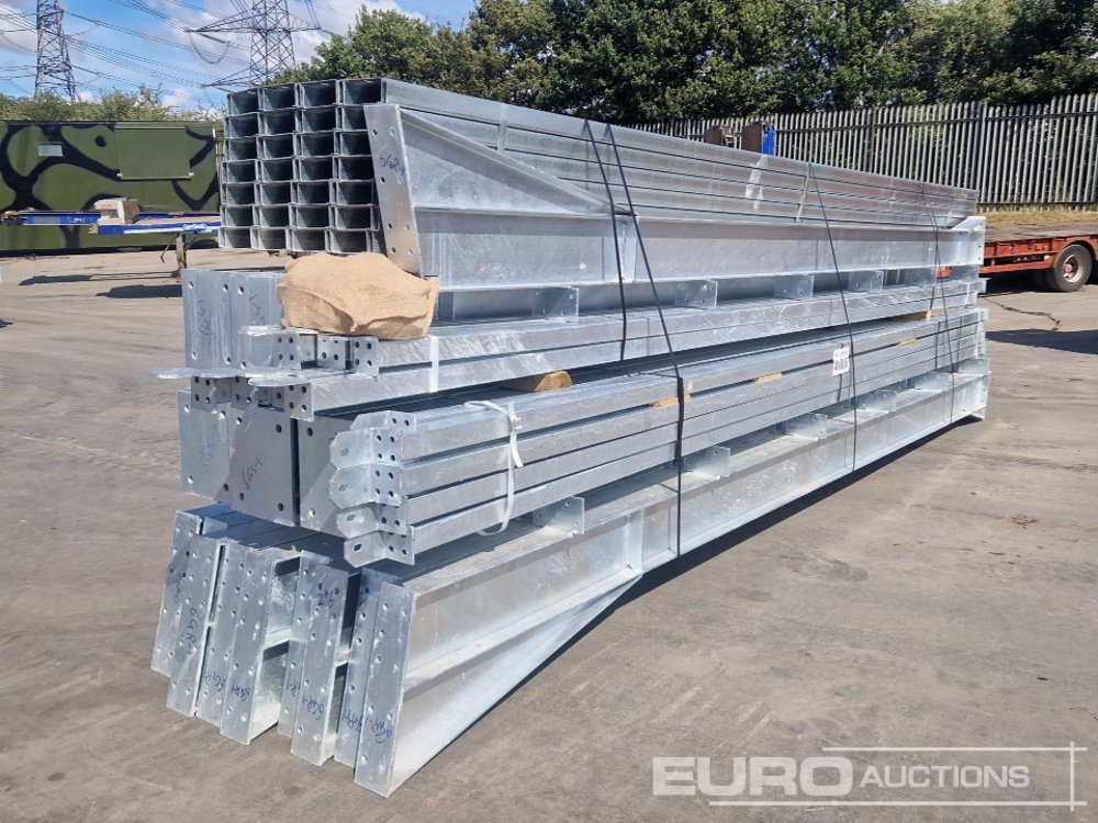 40' x 80' x 18' Galvanised Steel Frame Building - Konténerház: 3 kép. 40' x 80' x 18' Galvanised Steel Frame Building - Konténerház: 3 kép.