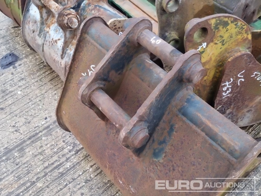 Kanál 42" Ditching, 24", 24", 20", 12" Digging Bucket 35-40mm Pin to suit Mini Excavator: 25 kép.