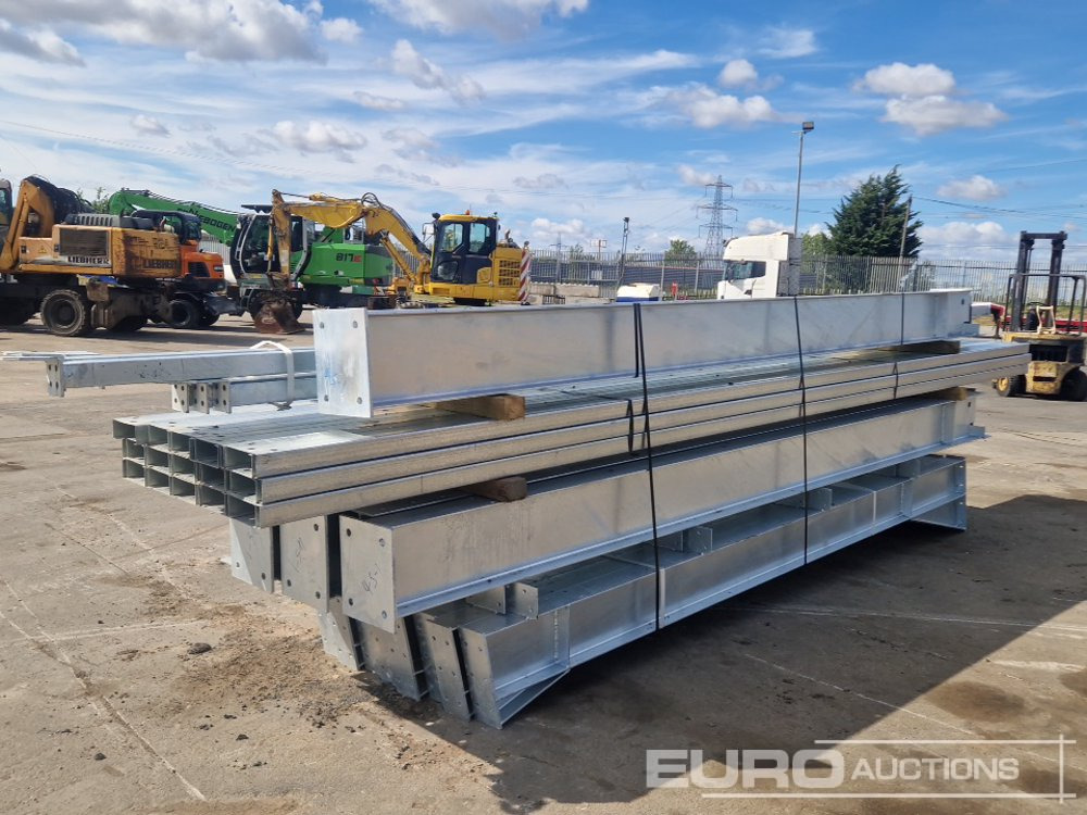 60' x 30' x 16' Galvanised Steel Frame Building - Konténerház: 3 kép. 60' x 30' x 16' Galvanised Steel Frame Building - Konténerház: 3 kép.