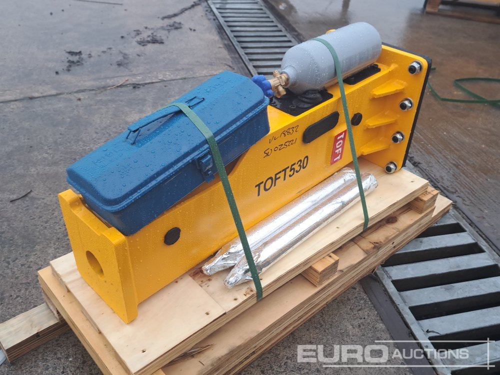Unused 2024 TOFT TOFT530Hydraulic Breaker - Adapterek - Kotrógép: 1 kép. Unused 2024 TOFT TOFT530Hydraulic Breaker - Adapterek - Kotrógép: 1 kép.