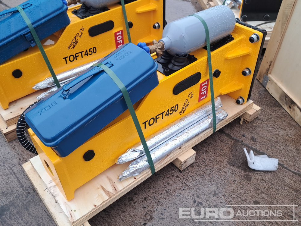 Unused 2025 TOFT 450 Hydraulic Breaker - Adapterek - Kotrógép: 1 kép. Unused 2025 TOFT 450 Hydraulic Breaker - Adapterek - Kotrógép: 1 kép.