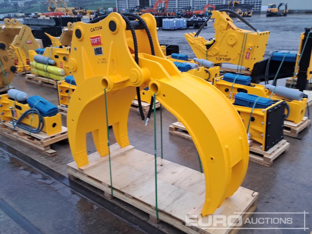 Unused 2025 Toft ASC65 Hydraylic 5 Tyne Grapple 65mm Pin to suit 13 Ton Excavator - Adapterek - Kotrógép: 4 kép. Unused 2025 Toft ASC65 Hydraylic 5 Tyne Grapple 65mm Pin to suit 13 Ton Excavator - Adapterek - Kotrógép: 4 kép.