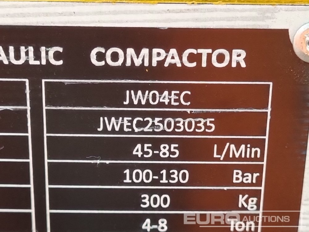 Adapterek - Kotrógép Unused 2025 Toft JW04EC: 15 kép.