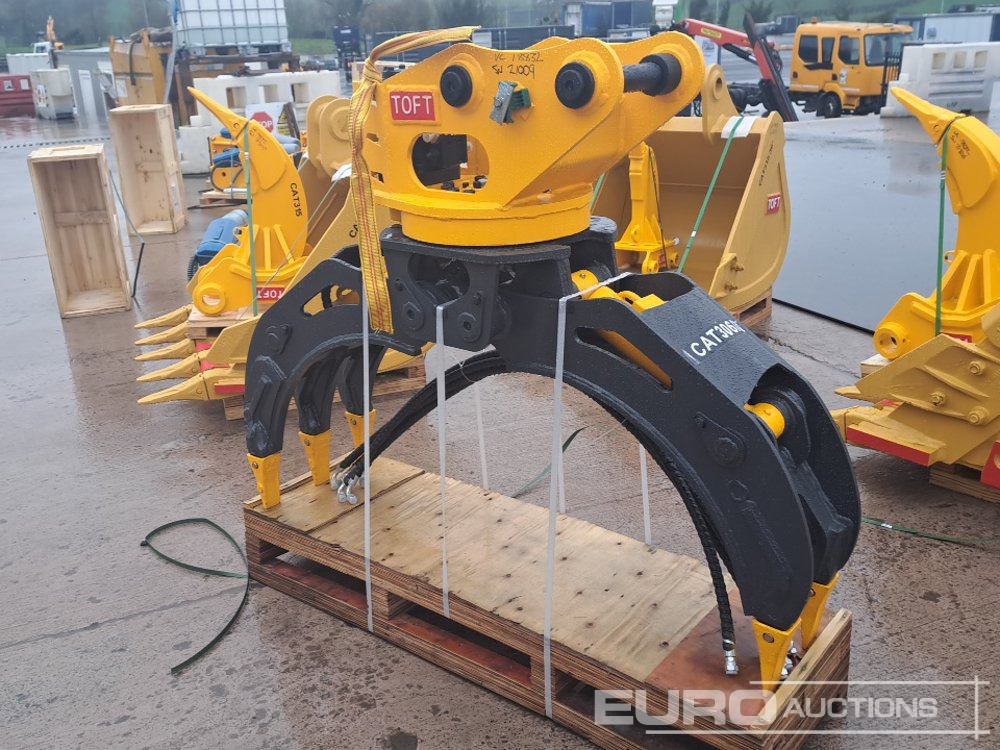 Unused 2025 Toft TOFT04G Hydraulic Rotating Grapple 45mm Pin to suit 4-6 Ton Excavator - Adapterek - Kotrógép: 4 kép. Unused 2025 Toft TOFT04G Hydraulic Rotating Grapple 45mm Pin to suit 4-6 Ton Excavator - Adapterek - Kotrógép: 4 kép.