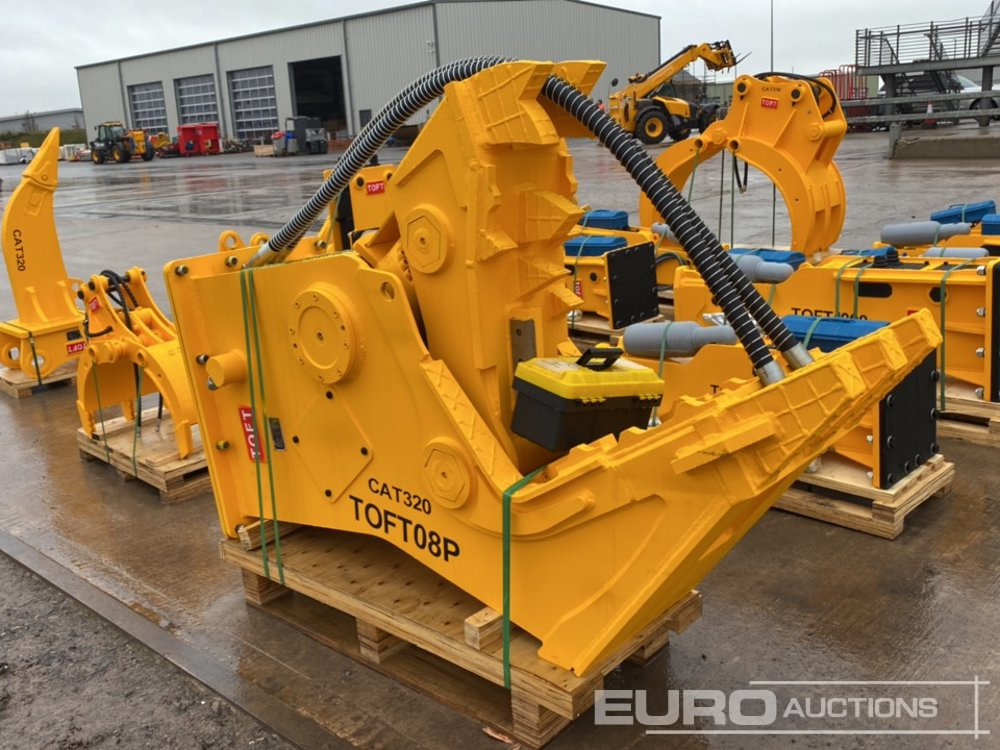 Unused 2025 Toft TOFT08P Hydraulic Pulveriser to suit Excavator - Adapterek - Kotrógép: 4 kép. Unused 2025 Toft TOFT08P Hydraulic Pulveriser to suit Excavator - Adapterek - Kotrógép: 4 kép.
